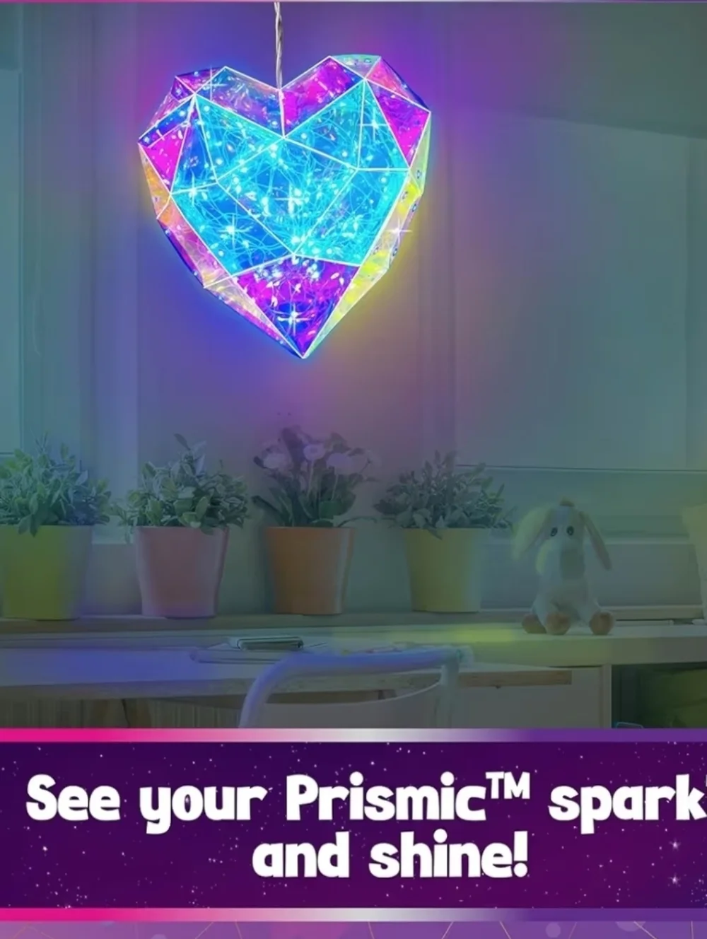 DIY Night Light Kit for Girls 3D Heart Puzzle - Gifts for Girls 8 9 10-12 Years